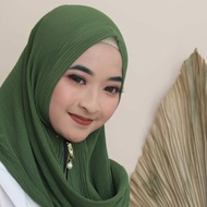 Pashmina zipper plisket lidi / pashmina zipper / pashmina plisket lidi