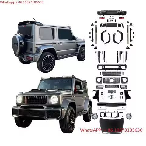 Exterior Parts for Suzuki Jimny Bodykit JB74 3 Door 5 Door to G63 Long Short Side Step Wheel Eye Bro