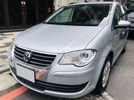 2010 VW Touran 七人座 柴油款 稀有熱門車款 超高CP值 實跑 8.3 萬 #中古車#休旅車#七人座