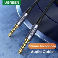 UGREEN Aux Cable 3.5mm AUX Male to AUX Male Stereo Jack HiFi Support Microphone Function Audio