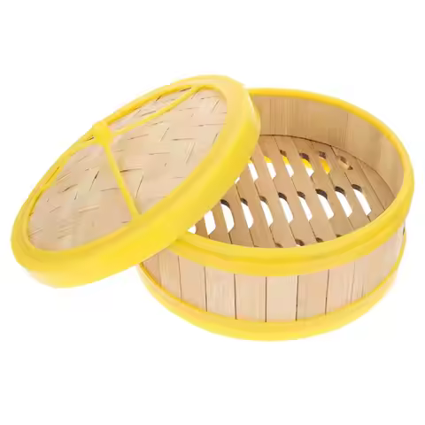 Lid Multi-Sizes for Steaming Food Chinese Food Making Handmade Bamboo Steamer Kitchen Cookware Dumpl