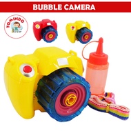 Tomindo Mainan Anak | BUBBLE CAMERA elektrik | mainan gelembung sabun | buble bubel kamera kameraan