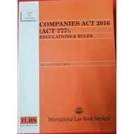 COMPANIES ACT 2016 (ACT 777), REGULATIONS & RULES