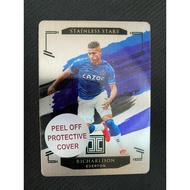 Panini Soccer Card 2020 Impeccable Premier League Richarlison Everton 1 Stainless Stars Metal Card /