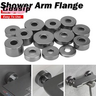 GOSSIP Faucet Decorative Cover, Chrome  Stainless Steel Shower Faucet Cover,  Grey Shower Arm Flange