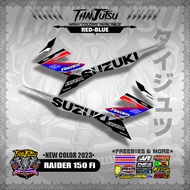 RAIDER 150 Fi DECALS ( NEW COLOR 2023 )【ThaijutsuStickers】