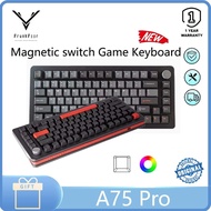 DrunkDeer A75Pro New Magnetic Axis Gaming Keyboard Metal Texture RT Waxing Wooting Esports Grade Key