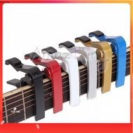 (Ready Stock) Amazthing Alloy Guitar/Ukulele Capo Guitar Accessories Quick Change Clamp Key 吉他变调夹