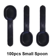 100pcs Dessert Ice Cream Party Disposable Plastic Spoon // Sudu kecil aiskrim