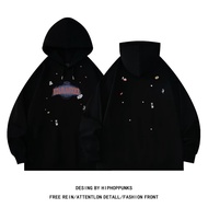 24FW] Broken Hole 2025new Sweatshirt 23 Same Style Diamond [Zhao Yongxin GOODBRANDNEW Men Women 2025