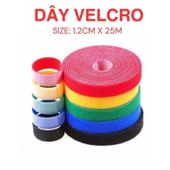 Velcro Tape, Velcro Bundle Cable 1.2cm Wide 25 Meters Long