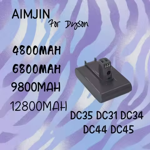 Li-Ion Battery for Dyson, DC35, DC45, DC31, DC34, DC44, DC31 Level, DC35 Level, 917083-01, Dyson A, 