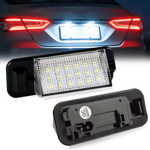 For BMW E36 Led License Plate Light 18SMD White 12v Number Plate Lamp Bulbs For BMW E36 318i 318is 3