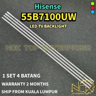 Hisense 55B7100UW TV LED BACKLIGHT BARU READY STOCK 55B7100