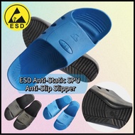 ESD Anti-Static Slippers Dust-Free Cleanroom Shoes Labor Protection Shoes ESD Factory Slippers