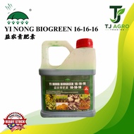 YI NONG BIOGREEN 16-16-16 (4L) - baja foliar 益农青肥素