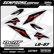 Striping Sticker oldBEAT Carburetor/ beat Carburetor Striping LB-87