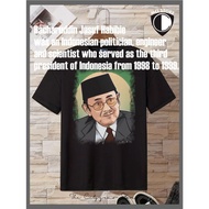 BJ Habibie Eps T-shirt. 1 Men'sWanita/