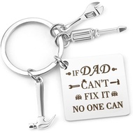 Dad Gifts - Dad Christmas Fathers Day Dads Gifts Keychain Valentines Birthday Gift from Daughter Son