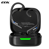 CCA BTX True Wireless ตะขอเกี่ยวหูบลูทูธ5.สายหูฟัง QCC3040 2 Qualcomm Chipset โหมดสายหูฟังโหมดเพลง H