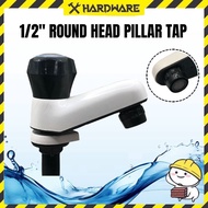 1/2” High Quality PVC Round Head Pillar Tap/PVC Pillar Tap/Kitchen Bathroom Sink Tap/Sink Faucet Tap