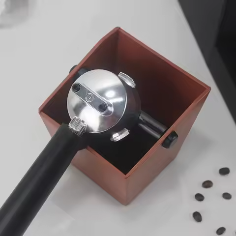 ABS Coffee Knock Box Espresso Grounds Container Dump Bin For Coffee Grounds with Removable Knock Bar