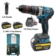[ TianC ] (TC-D025) 21V Brushless Cordless Drill | 150Nm Torque | Heavy Duty 13mm Chuck