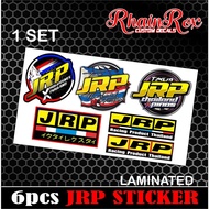 ◌ ⊚ ✴ ▹ jrp thai sticker printed laminated 1 set