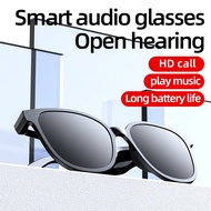 【Flash sale】 Smart Glasses Wireless Bluetooth Earphon 5.0 Sports Music Earphones Hands-Free Calling Anti-Blue Eyeglasses Outdoor Sunglasses