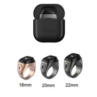 M02 Zinc Alloy Charging Box Can Store Power Bluetooth Connect Mobile Phone Smart Ring/Color 22mm