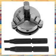 (ZWNA) Lathe Chuck K01 50 Self-Centering Mini Lathe Chuck 3 Jaw Wood Lathe Tool