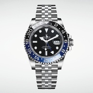 Rolex AAA GMT Master II Batman Jubilee watch men's black and blue /126710 warranty blnr 1 Ye