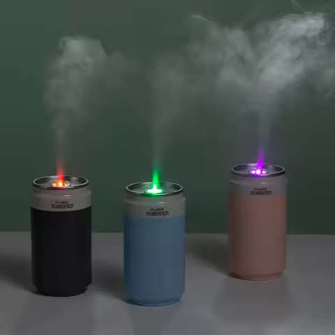 USB Air Humidifier 260ml Cup Size Cool Mist Maker For Car Bedroom Home Air Purifier H2O Humidifiers 