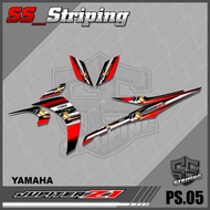 Jupiter Z1 Variation Striping List Sticker - Jupiter Z1 Striping. PS.005