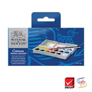 Winsor & Newton ชุดสีน้ำก้อนคอทแมน 12 สี #0390640