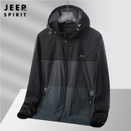 JEEP Jeep 2024เสื้อแจ็กเก็ตผู้ชาย1715กันแดดแห้งเร็วตกปลากลางแจ้งฤดูร้อน