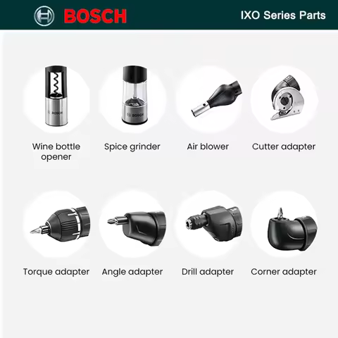 Bosch IXO Electric Screwdriver Accessories Torque Angle Corner Drill Cutter Adapter for IXO 6/7 Mult