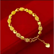 COD gelang emas Hongkong 999 asligelang emas Hongkong asli bebas