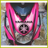✧ ✟ □ mio i 125 front panel sticker yamaha logo