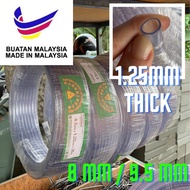 [Xhome] Made in Malaysia, 8.0mm/9.5mm/25.0mm EPI PVC Clear Hose Pipe (Feet), Water Level Pipe, Water