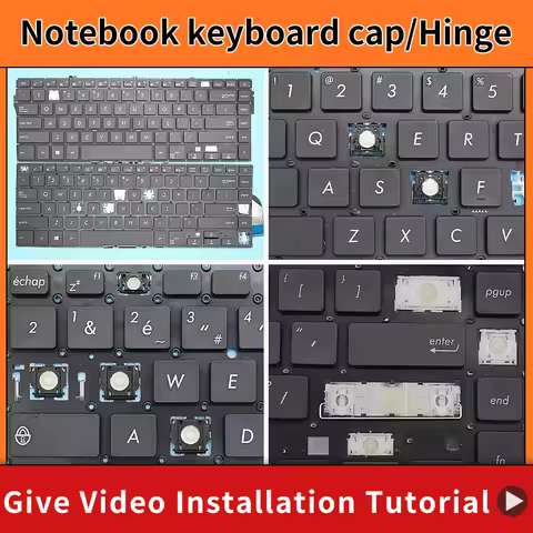 Replacement Keycap Key cap Hinge for ASUS VivoBook S15 F510 F510U F510UA F510UQ S510U S510UA S510UN 
