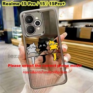 เคส Realme 15 Pro Plus Pro + 15T 5G Realme15Pro 5G เคสฝาหลังแบบใสกล่องกันกระแทกแบบนิ่ม