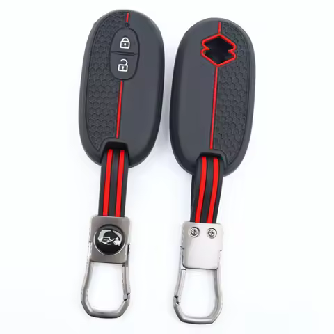 Soft Silicone Key Fob Case For Suzuki Wagon R Every Hustler Palette Solio Alto Lapin Spacia with cla