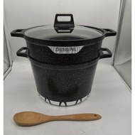 (28cm) DESSINI POT WITH STEAM/ DESSINI STEAMER