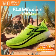 【20KM+】361Degrees Flame 4 Mix Men Running Shoes Breathable Heat-dissipating Comfortable 672512204