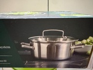 GreenPan 不銹鋼多功能蒸煮鍋 20cm-3L