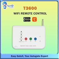 Tuya WiFi Remote Control T3600 4CH – 2-Way Wireless Gate Opener with Door Magnetic Sensor | Supports