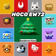 【imamura】For HOCO EW72 Case Casing Soft Silicone Cute Cartoons Charizard Earphone Case Cover