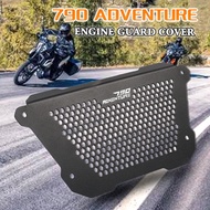 Motorcycle Engine Protective Cover Mud Radiator Guard For 790 Adventure R/S 790 ADV 2019-2021