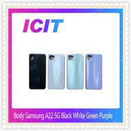 Body Samsung A22 5G Spare Parts Middle Case With Back Cover A22 5G Mobile ICIT-Display